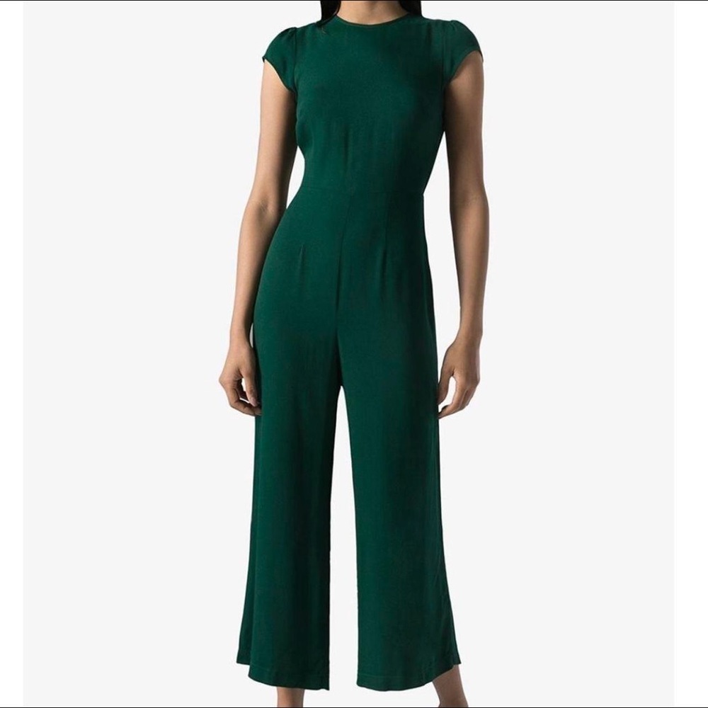 Reformation Mayer Open-Back Jumpsuit
